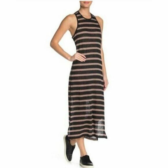 Joie Brellen Twist Back Linen Tank Dress size small - Picture 2 of 8